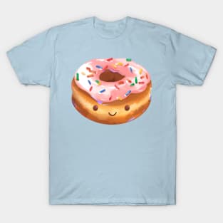 Happy Strawberry Frosted Donut T-Shirt